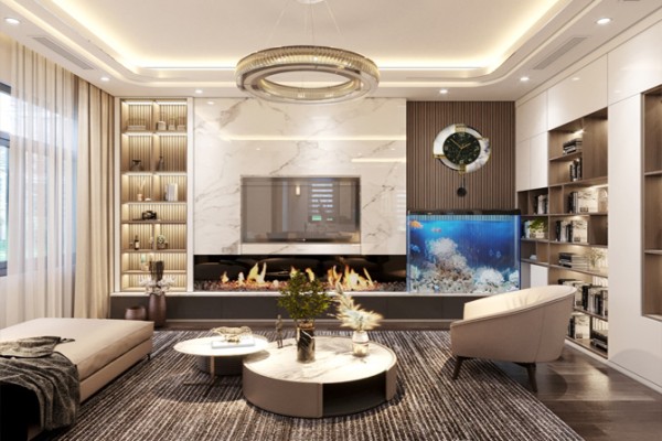 Thiết kế nội thất chung cư The Manor Central Park: 30+ mẫu đẹp, báo giá và kinh nghiệm hoàn thiện cao cấp