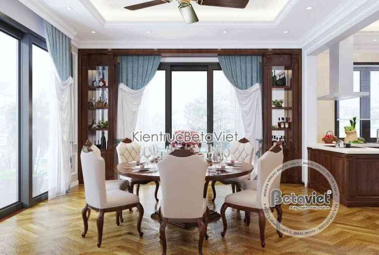 Thiết kế phòng ăn biệt thự KĐT Starlake Tây Hồ NT18046