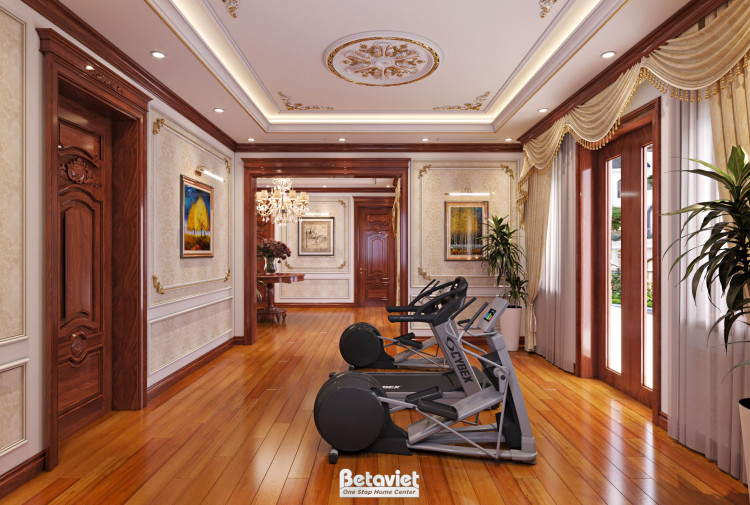 Thiết kế phòng gym biệt thự KĐT The Manor Mỹ Đình NT21126