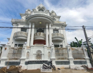 Thi công trọn gói dinh thự tân cổ điển 1300m2 tại Thanh Hóa – TC23082