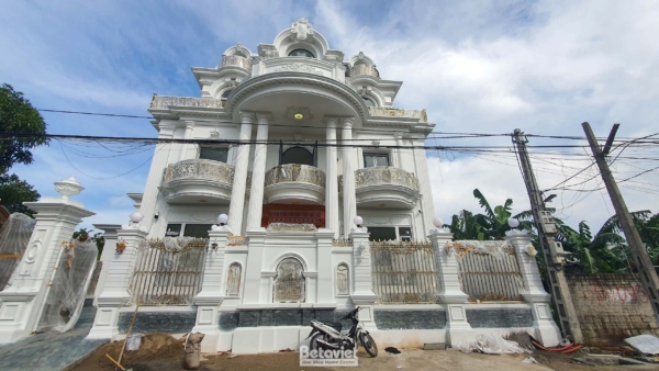 Thi công trọn gói dinh thự tân cổ điển 1300m2 tại Thanh Hóa – TC23082