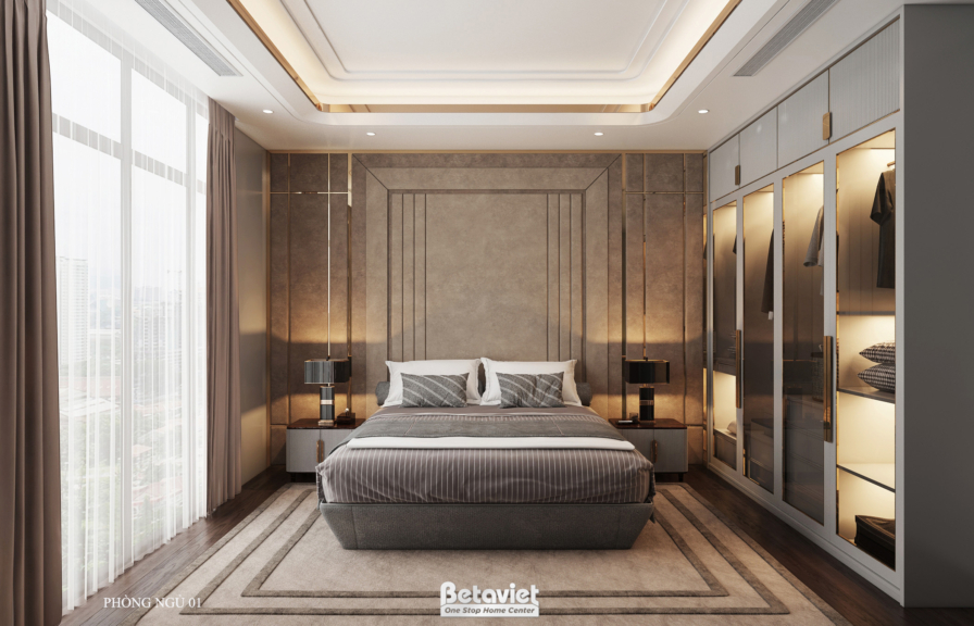 Mẫu nội thất biệt thự Art Deco KĐT Kita Capital Crown - Ciputra NT22052