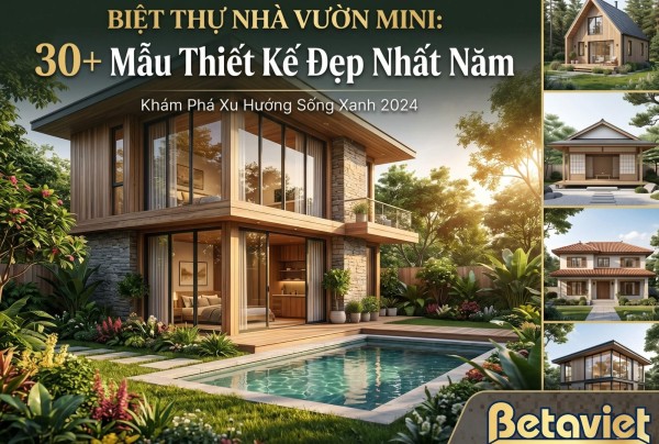 Biệt Thự Nhà Vườn Mini: 30+ Mẫu Thiết Kế Đẹp Nhất Năm 2026