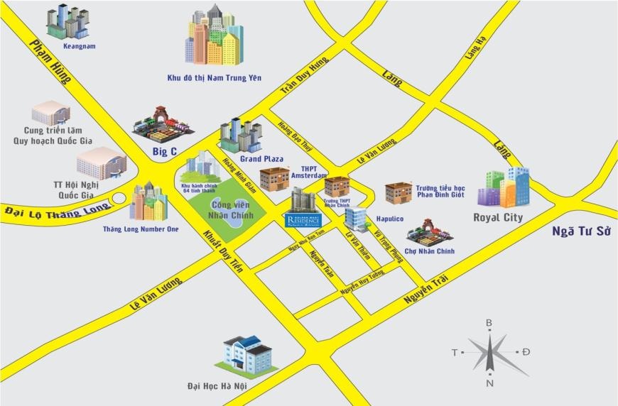 dự án chung cư golden west