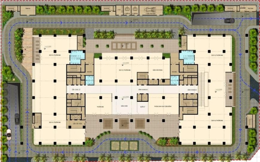 dự án chung cư golden west