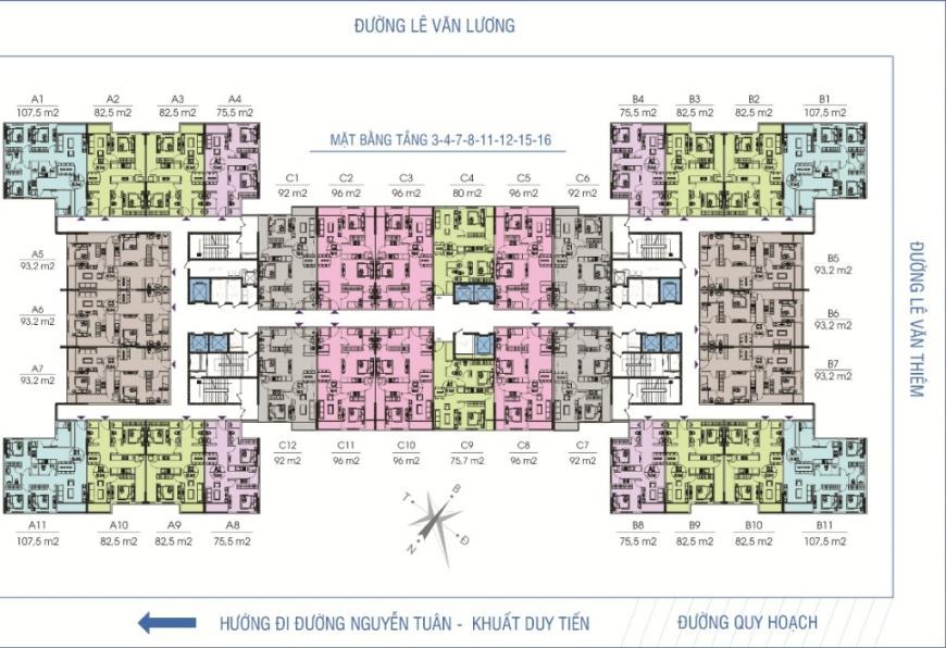 dự án chung cư golden west