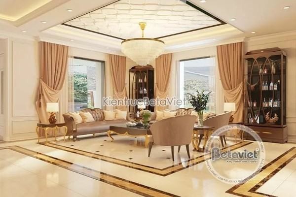 Những ý tưởng thiết kế nội thất biệt thự mang phong cách Luxury