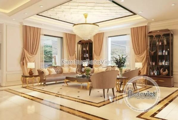 Những ý tưởng thiết kế nội thất biệt thự mang phong cách Luxury