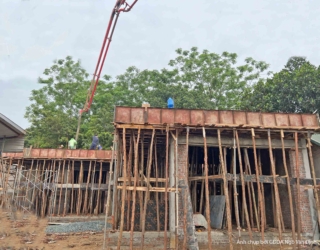 Tiến trình xây trọn gói biệt thự hiện đại 2 tầng tại Hà Nội – TC24617
