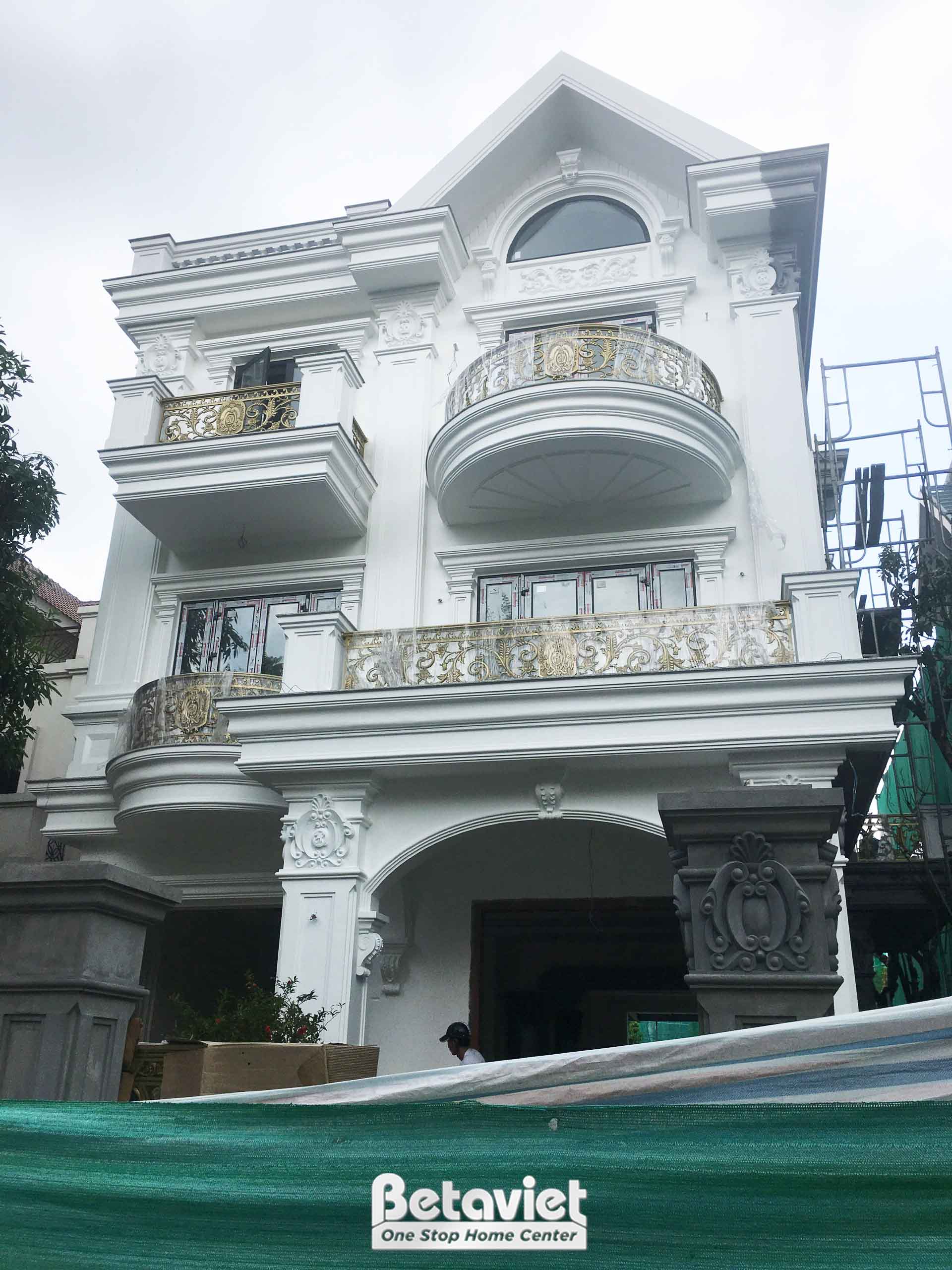 Thi công biệt thự cao cấp tại Sài Đồng