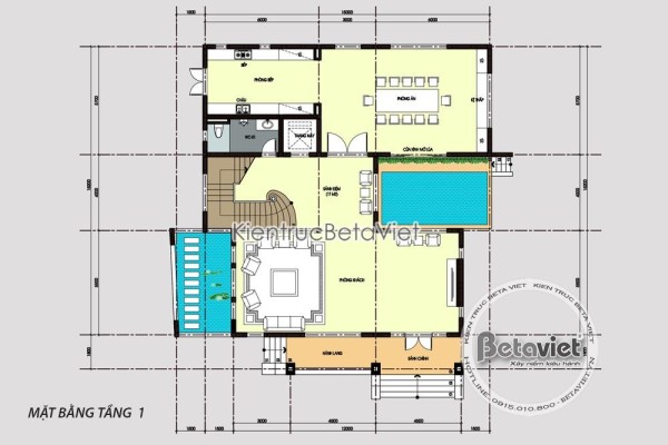 Thiết kế chi tiết bản vẽ phòng bếp chuẩn từng centimet