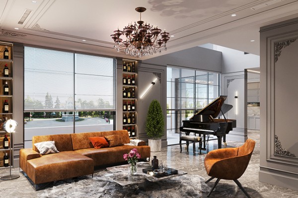 10 thiết kế nội thất sang trọng hiện đại đánh bật mọi phong cách