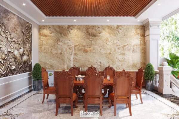 Thiết kế phòng ăn ngoài trời NT22108