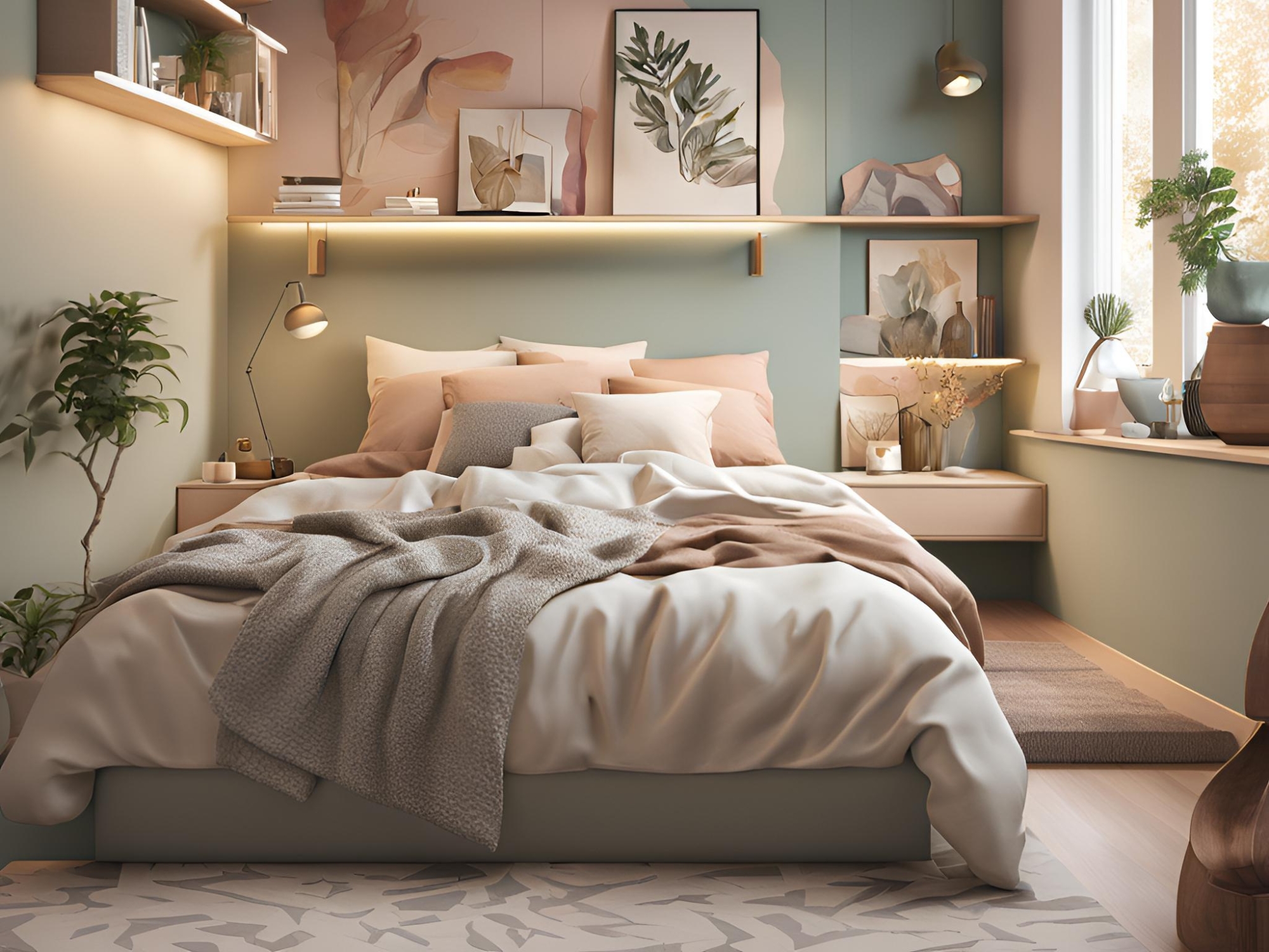 Thiết kế phòng ngủ nhỏ đẹp 2026