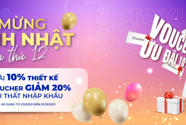 Tưng bừng ưu đãi đón sinh nhật lần thứ 12 của Betaviet Group