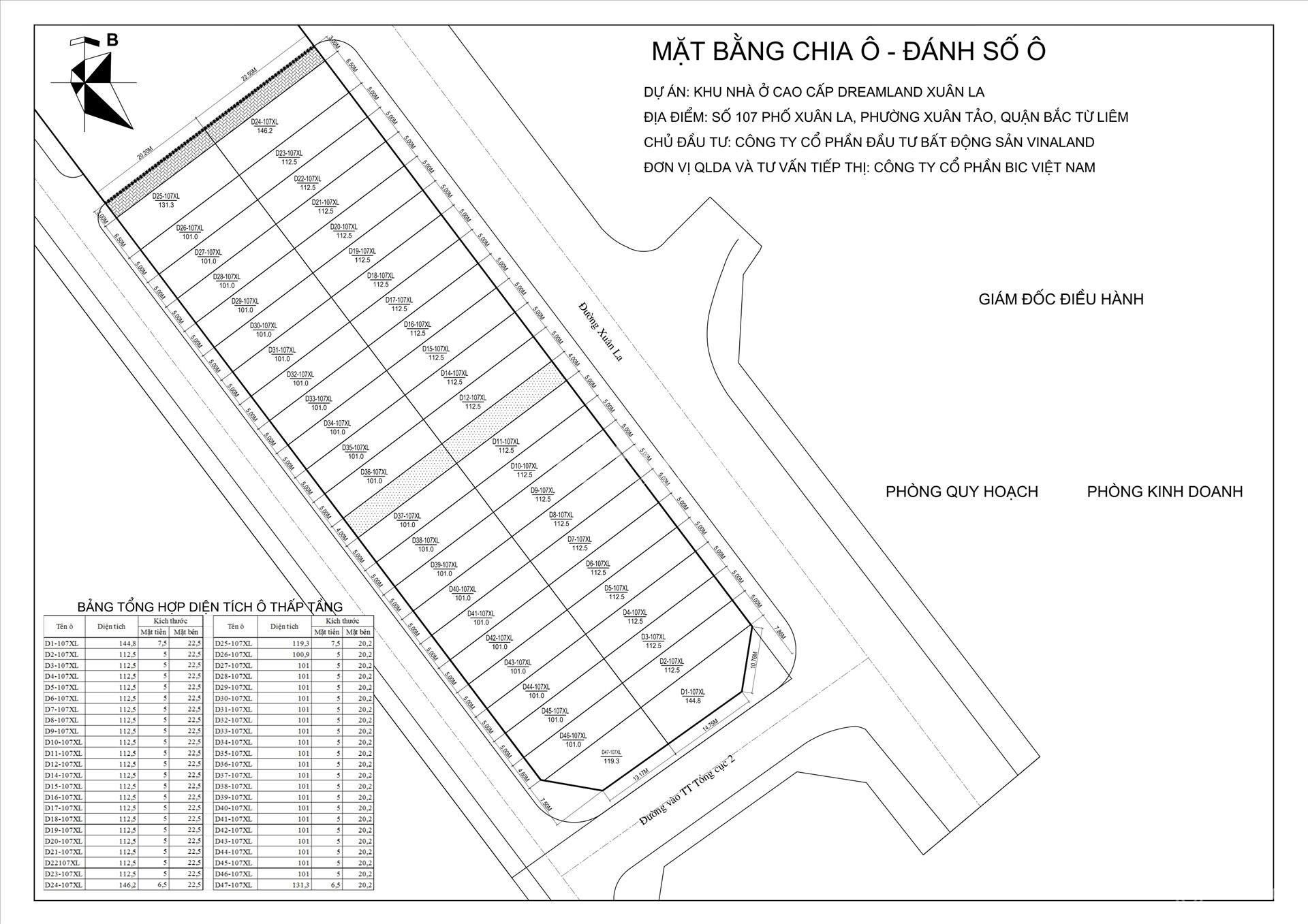 khu đô thị dream land xuân la tây hô