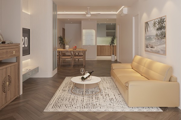 Thiết kế nội thất chung cư phong cách tối giản – Giải pháp sống hiện đại tinh gọn và đẳng cấp