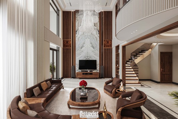 Những mẫu thiết kế nội thất đồ gỗ đẹp cho biệt thự