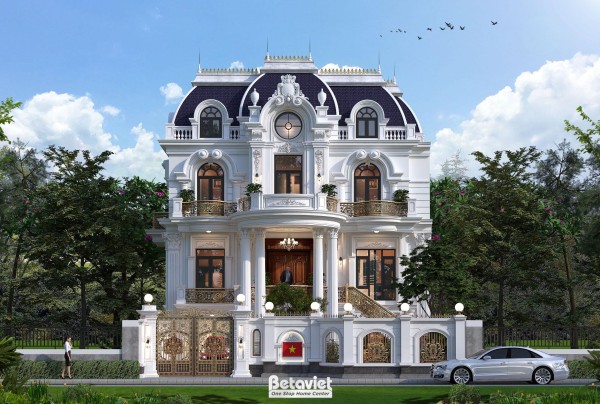 Giới thiệu 6 kiểu mái biệt thự đẹp