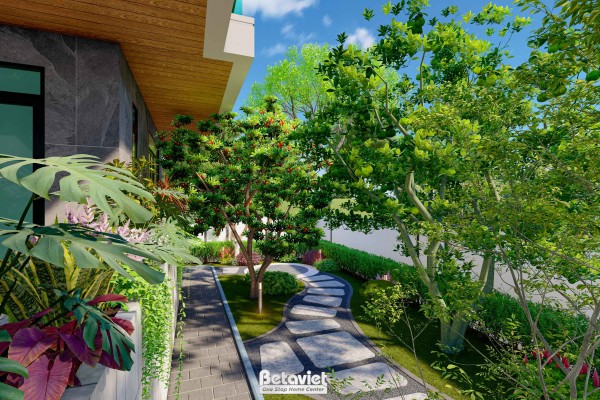 Giới thiệu một số mẫu sân vườn biệt thự đẹp đáng tham khảo