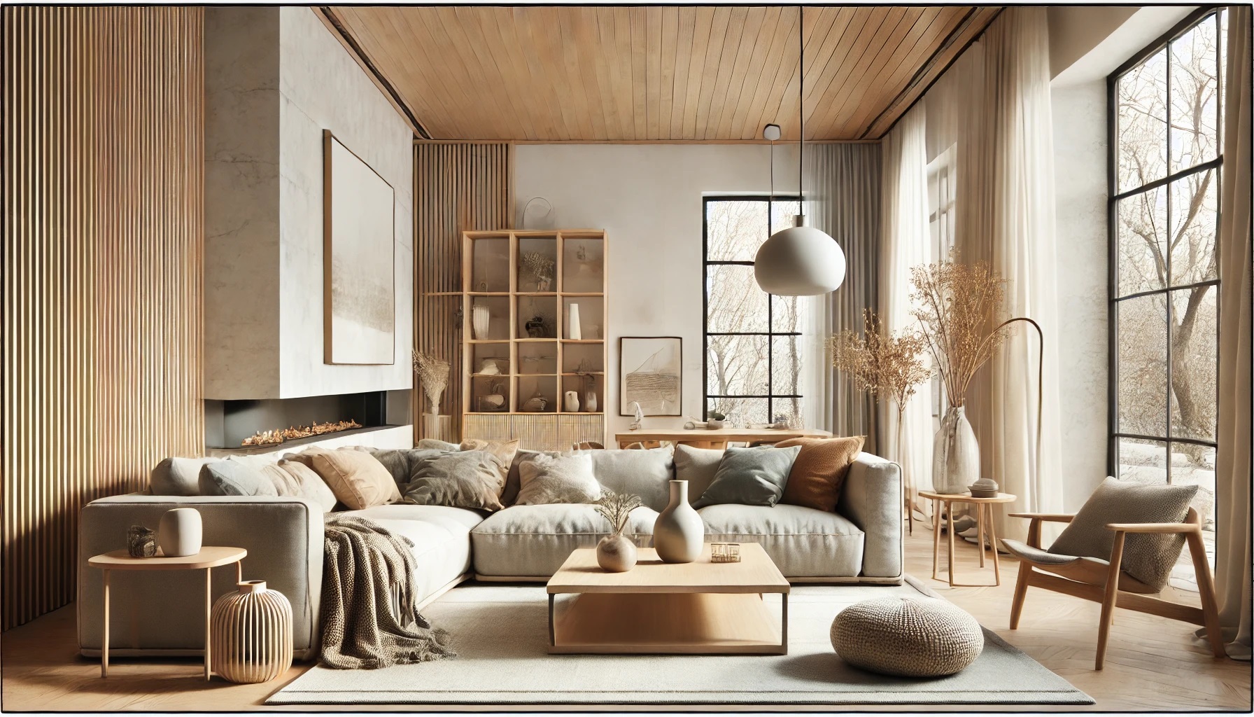 Thiết kế nội thất biệt thự nhà phố Scandinavian