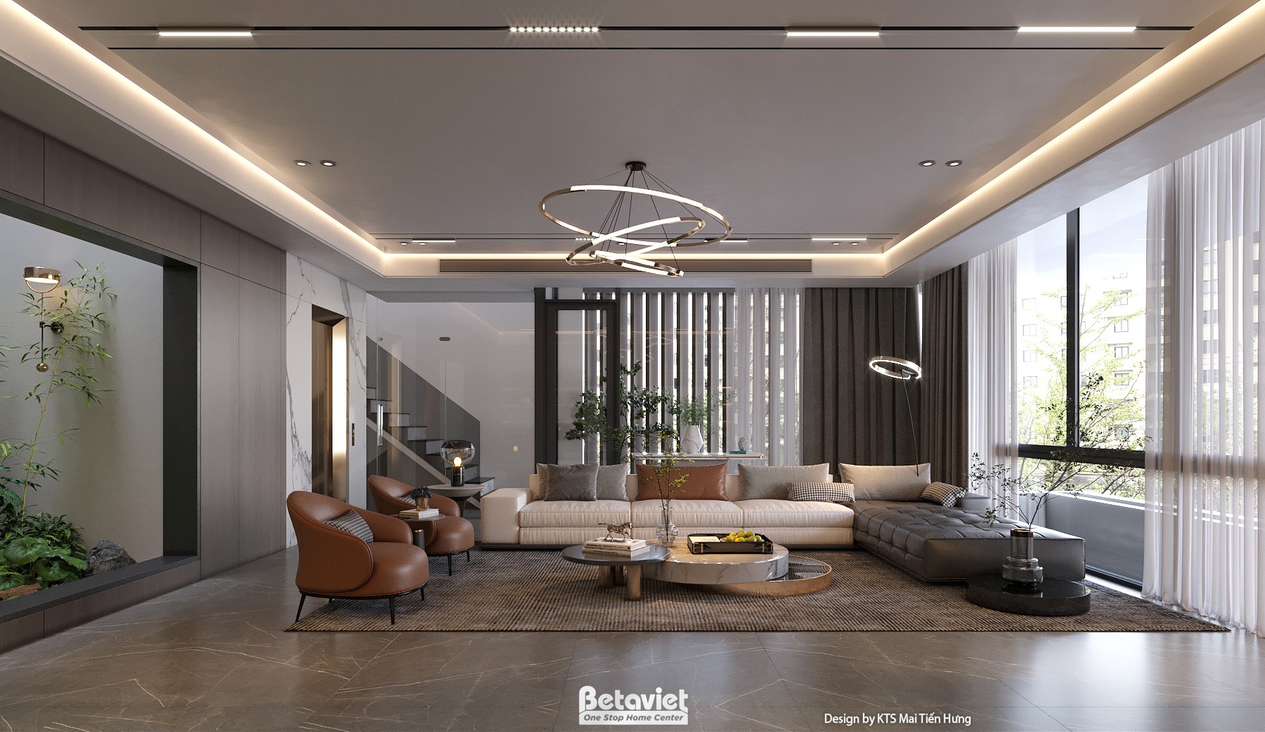 Cách sắp xếp nội thất phòng khách đẹp