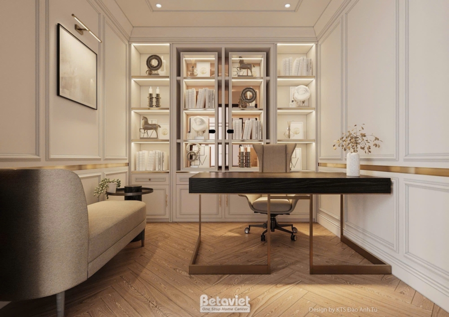 Decor Phòng Làm Việc Tại Nhà: Cách Tạo Không Gian Làm Việc Đẹp, Hiệu Quả và Thoải Mái