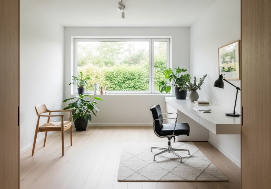 Decor Phòng Làm Việc Tại Nhà: Cách Tạo Không Gian Làm Việc Đẹp, Hiệu Quả và Thoải Mái