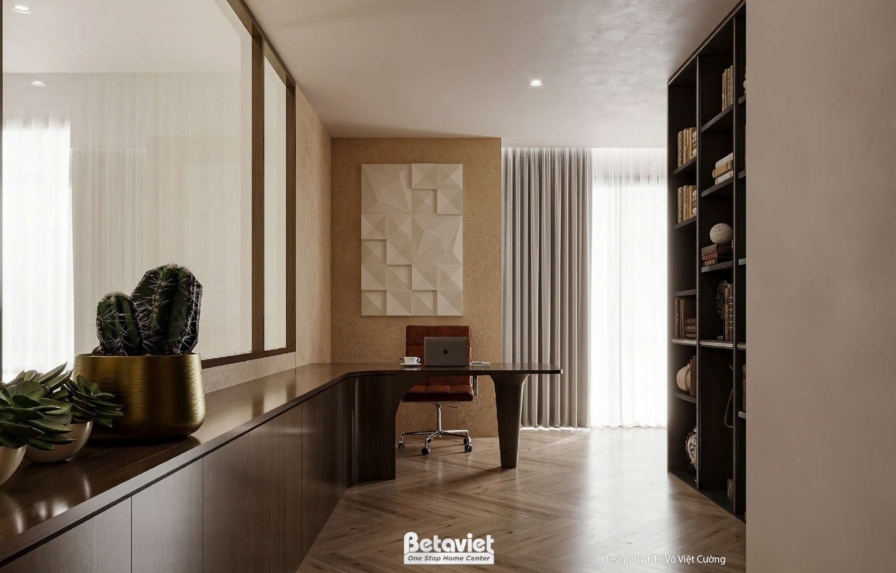 Decor Phòng Làm Việc Tại Nhà: Cách Tạo Không Gian Làm Việc Đẹp, Hiệu Quả và Thoải Mái