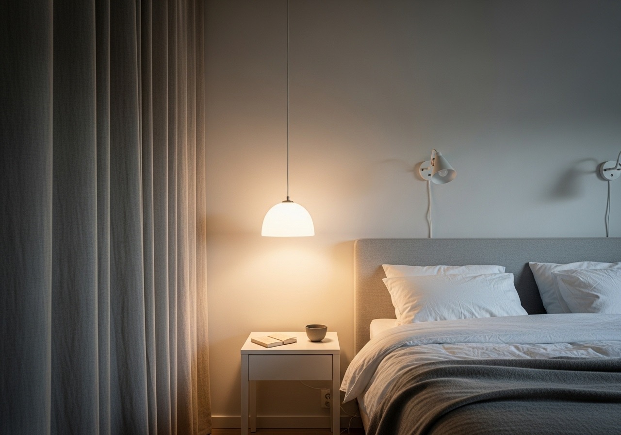 Đèn ngủ decor phòng ngủ đẹp