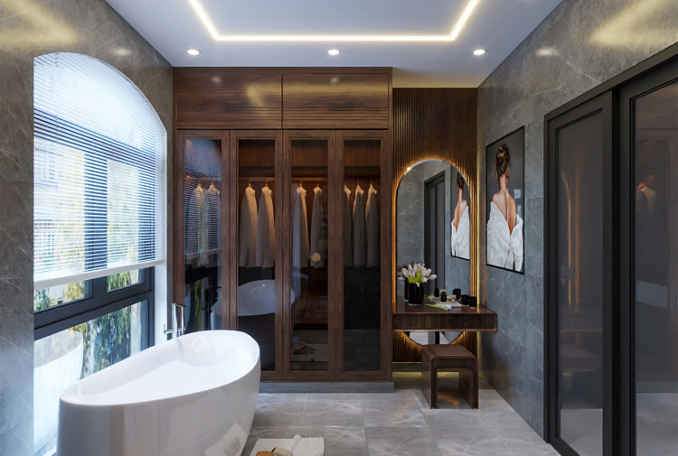 Nội thất phòng tắm hiện đại KĐT Vinhomes Star City NT9187871