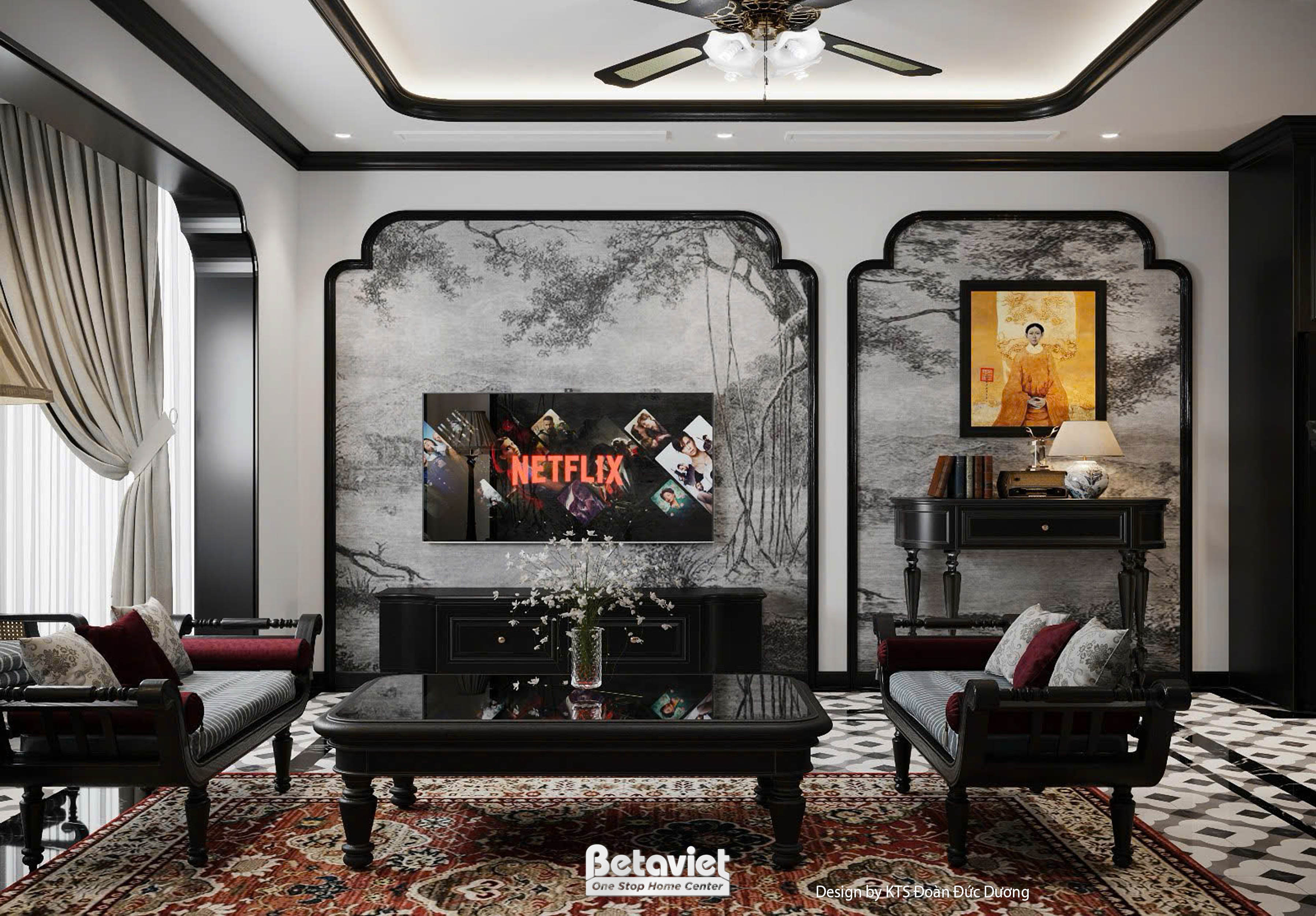 Biệt thự Indochine ngoại thất