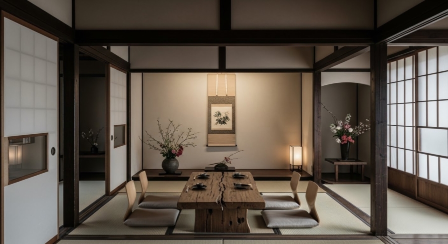 phong cách wabi sabi