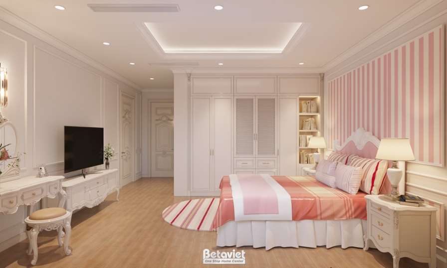 39+ Mẫu Phòng Ngủ Màu Hồng Tuyệt Đẹp Cho Các Nàng Mộng Mơ