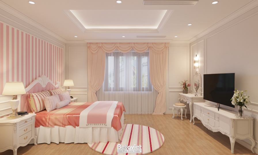 39+ Mẫu Phòng Ngủ Màu Hồng Tuyệt Đẹp Cho Các Nàng Mộng Mơ