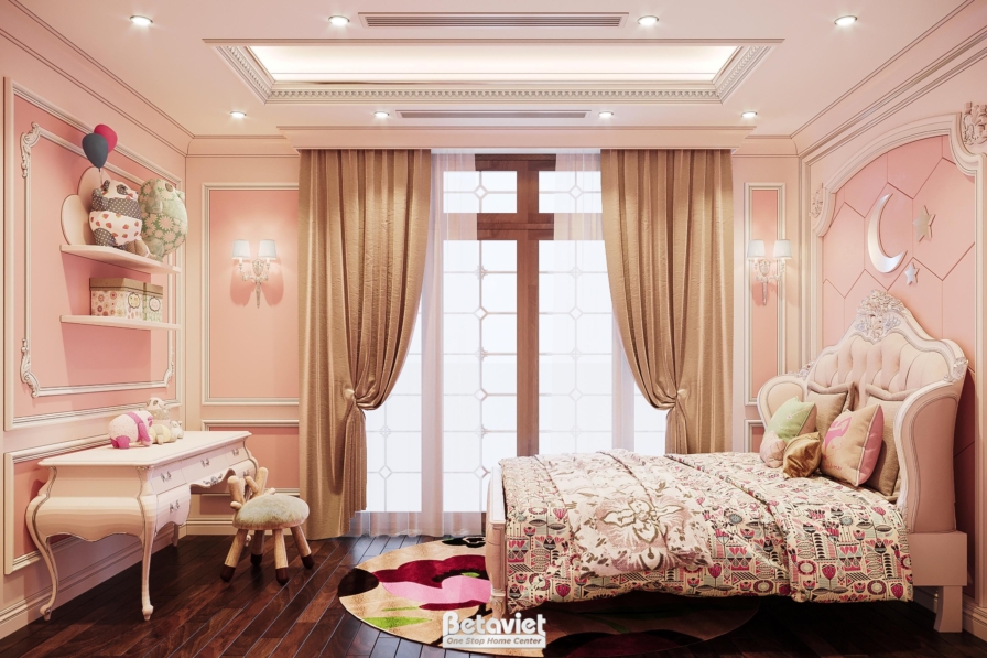 39+ Mẫu Phòng Ngủ Màu Hồng Tuyệt Đẹp Cho Các Nàng Mộng Mơ