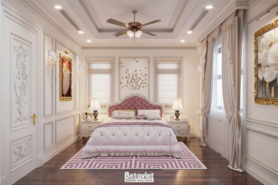 40+ Thiết Kế Phòng Ngủ Tân Cổ Điển Tuyệt Đẹp Đậm Chất Trời Âu