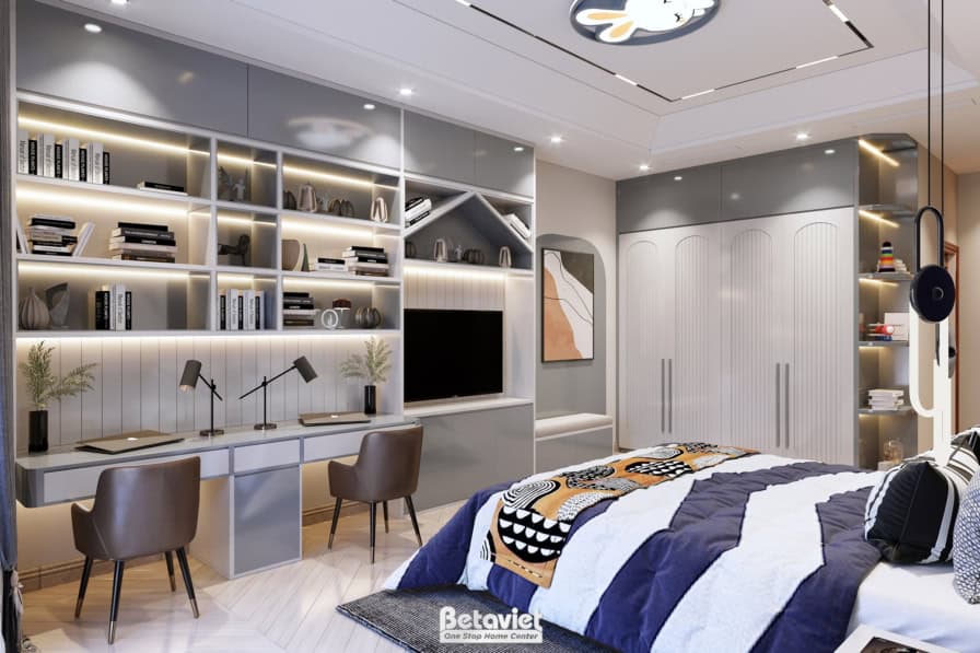 30 Mẫu Thiết Kế Nội Thất Chung Cư 2 Phòng Ngủ Ấn Tượng Nhất