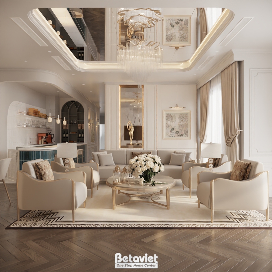 Không Gian Sống Đỉnh Cao Với 55+ Thiết Kế Nội Thất Penthouse Từ Betaviet