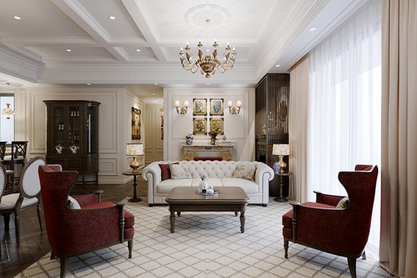 99+ Mẫu Thiết Kế Nội Thất Chung Cư Cổ Điển Sang Trọng – Betaviet