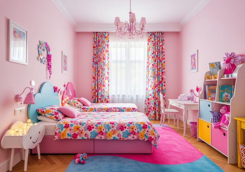 Điểm Mặt 19+ Mẫu Thiết Kế Phòng Ngủ Cho 2 Bé Ấn Tượng