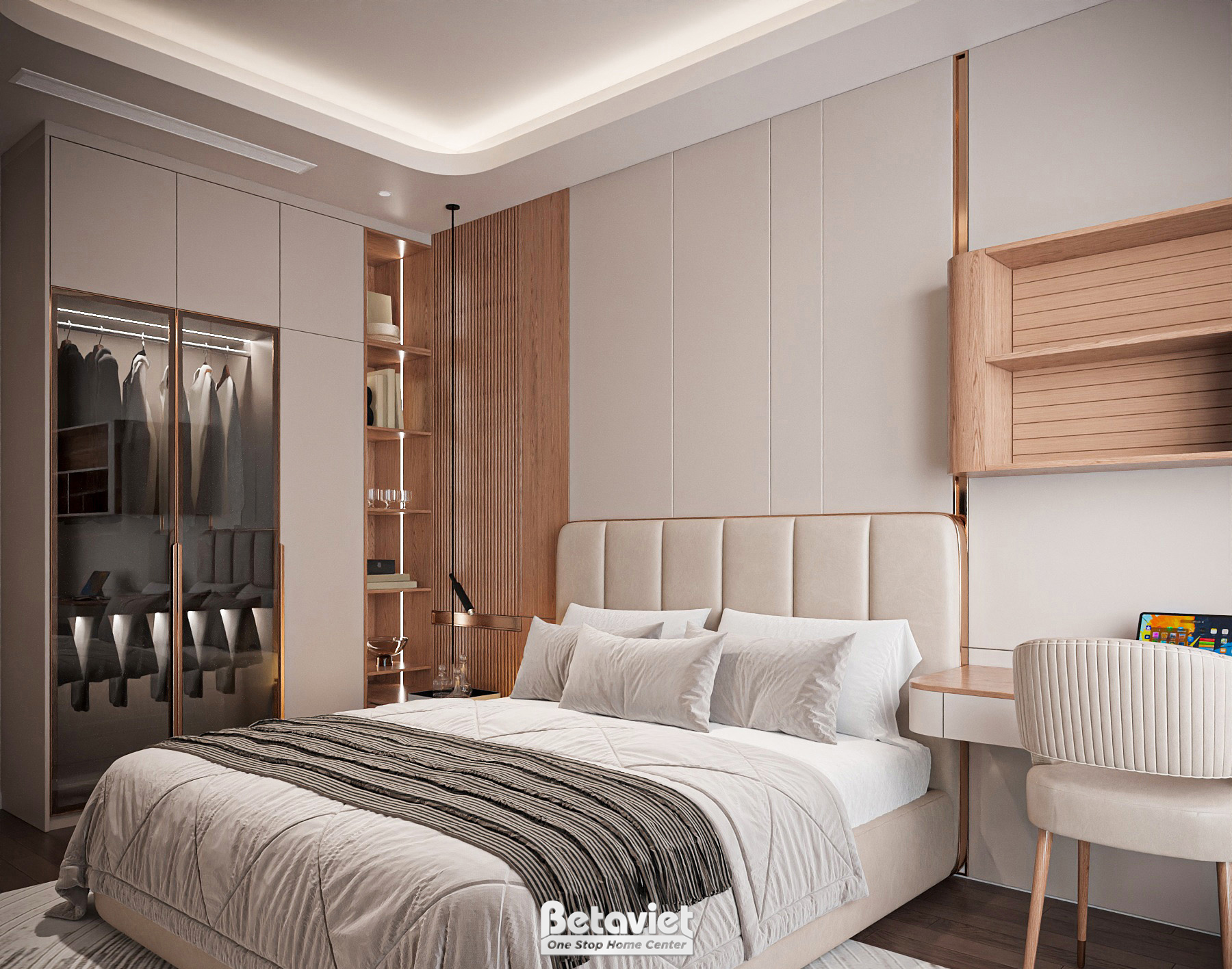 Walk-in closet biệt thự cao cấp