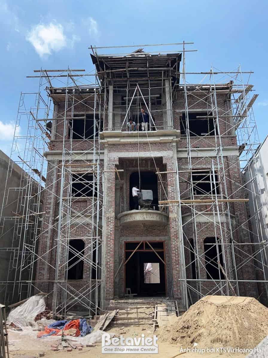 Thi công thô biệt thự 3 tầng tại Hưng Yên – TC2002103