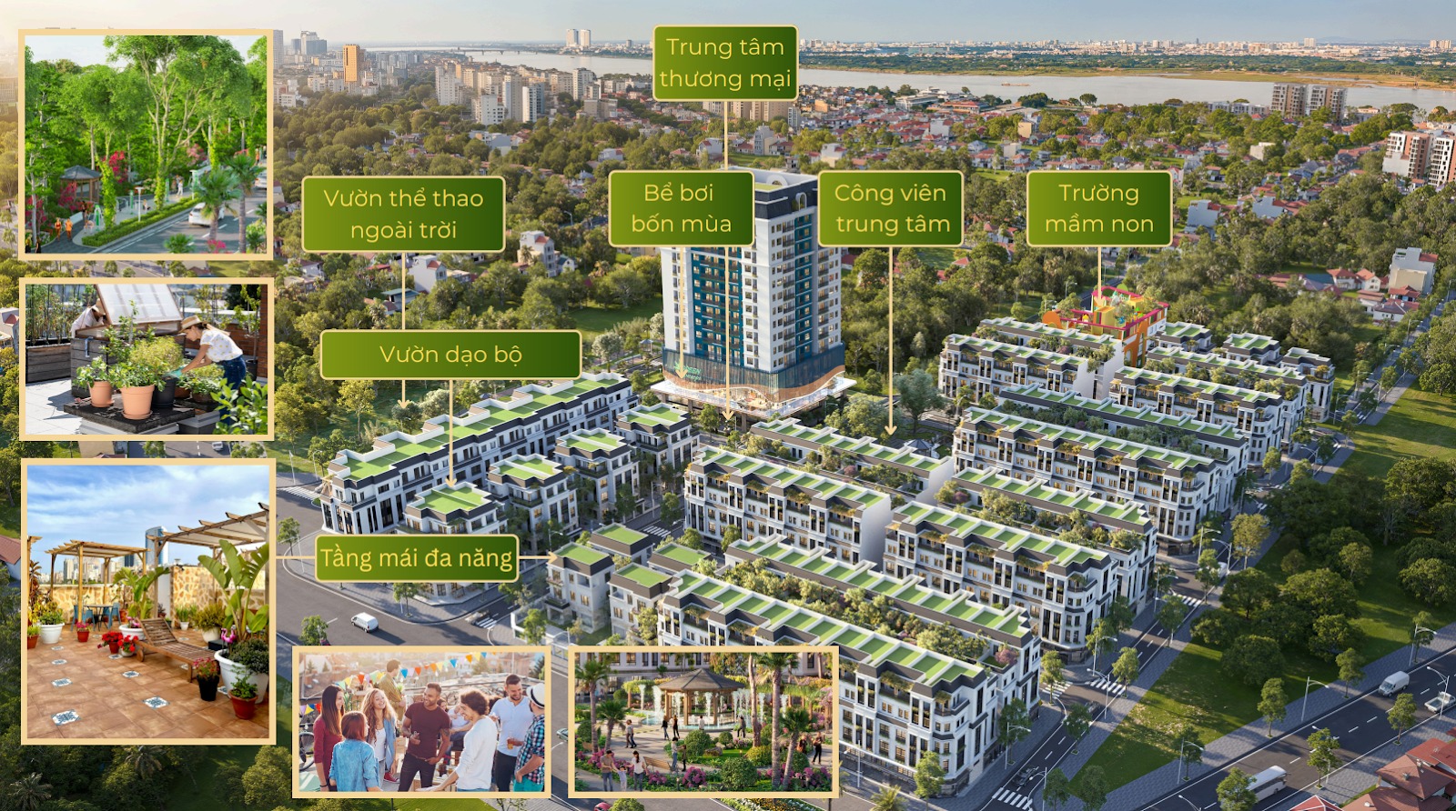 dự án khu đô thị green little town