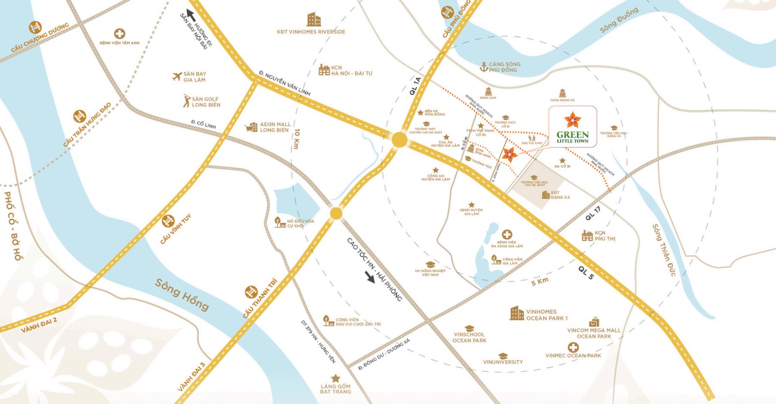 dự án khu đô thị green little town