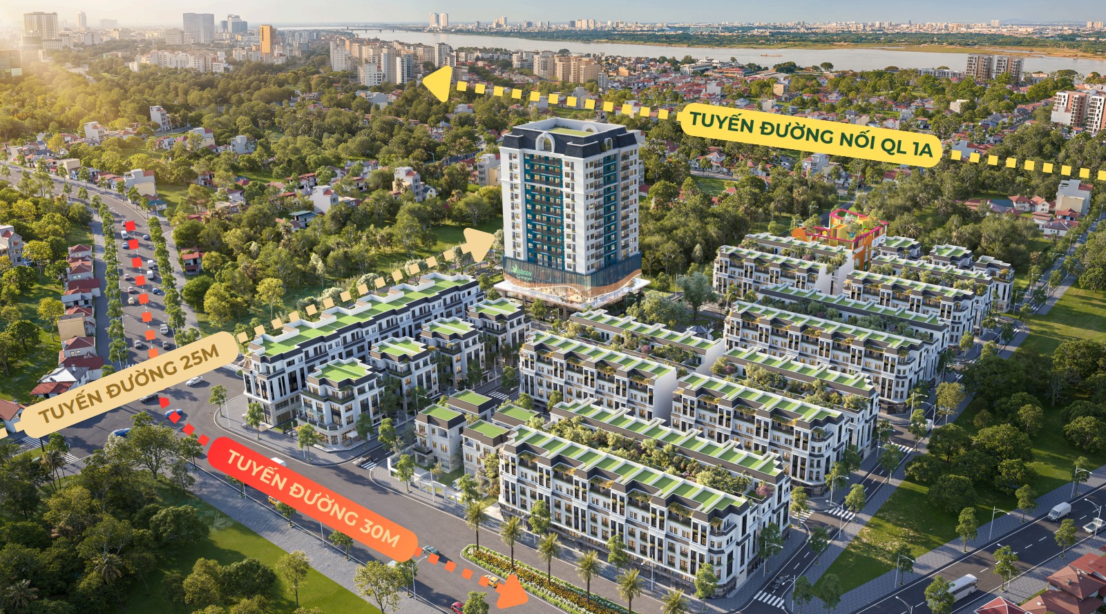 dự án khu đô thị green little town