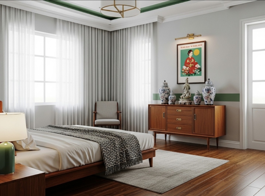 Khám Phá Phong Cách Mid-Century Modern Nét Tinh Tế Giữa Không Gian Xô Bồ