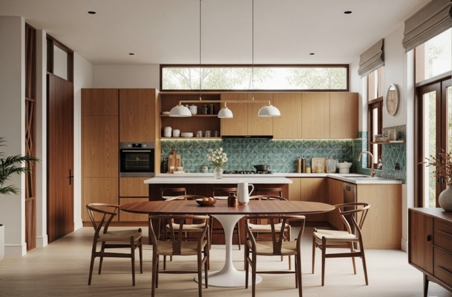 Khám Phá Phong Cách Mid-Century Modern Nét Tinh Tế Giữa Không Gian Xô Bồ
