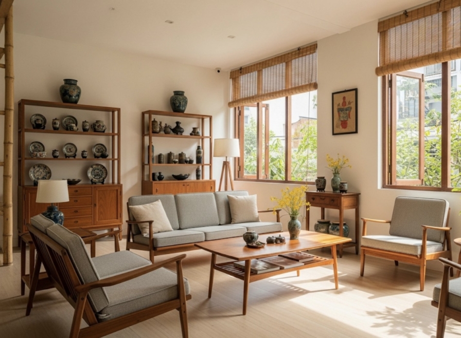 Khám Phá Phong Cách Mid-Century Modern Nét Tinh Tế Giữa Không Gian Xô Bồ