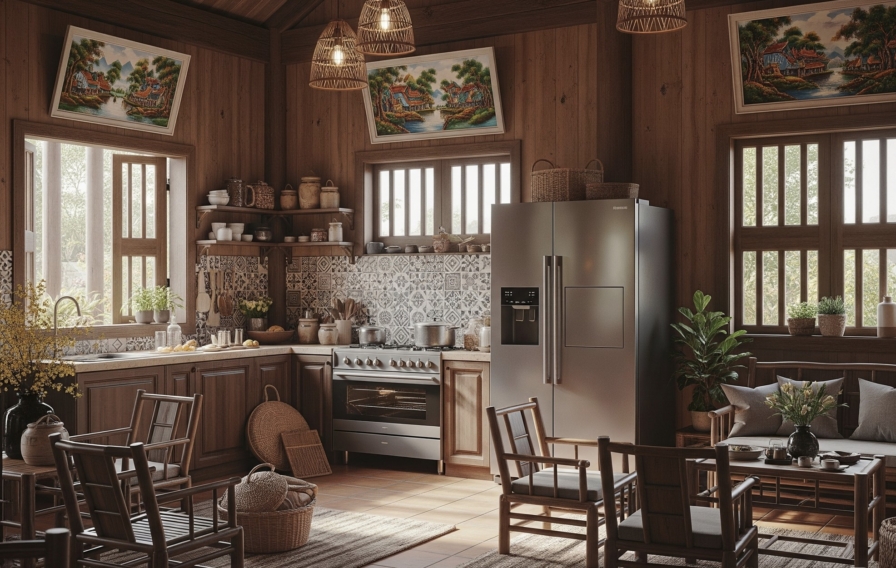 Khám Phá Phong Cách Rustic: Nét Thiên Nhiên Trong Không Gian Sống Hiện Đại